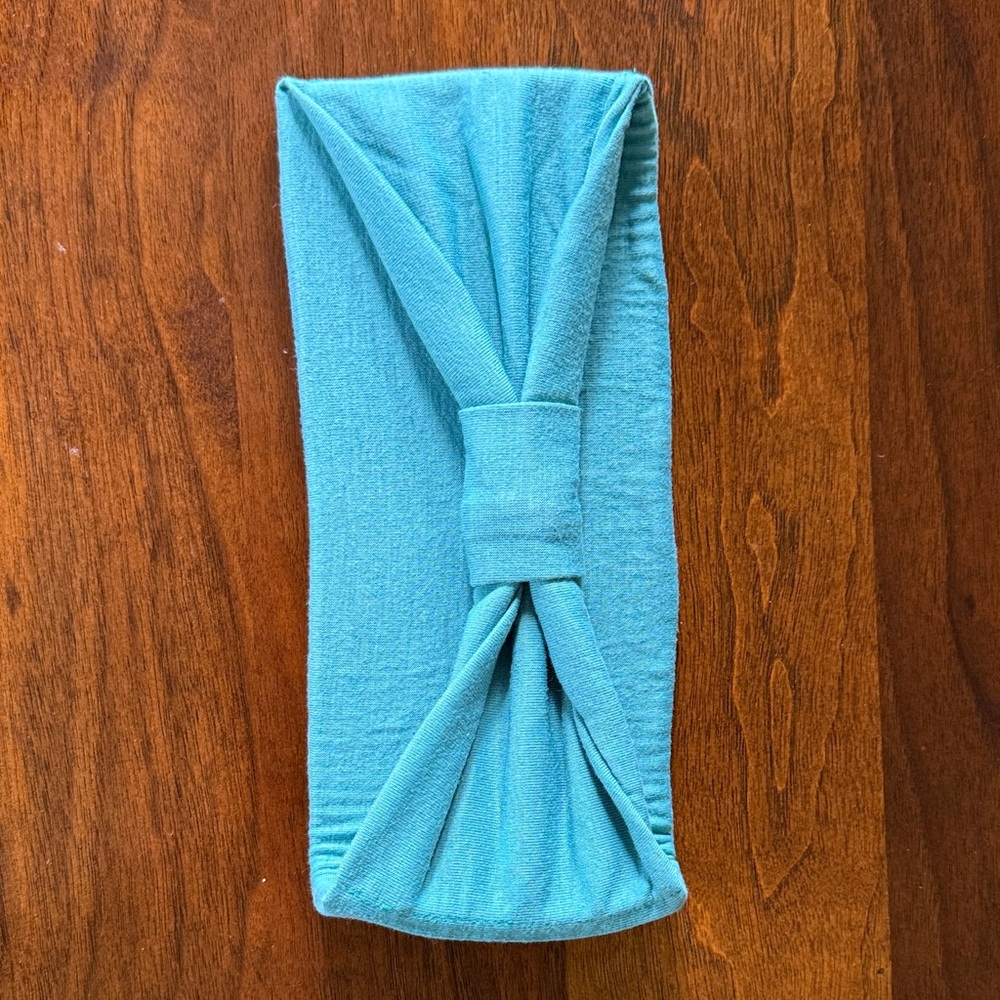 Teal heat & cold head compression wrap (new)